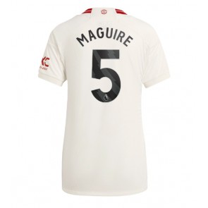Manchester United Harry Maguire #5 Tredjetröja Dam 2023-24 Kortärmad